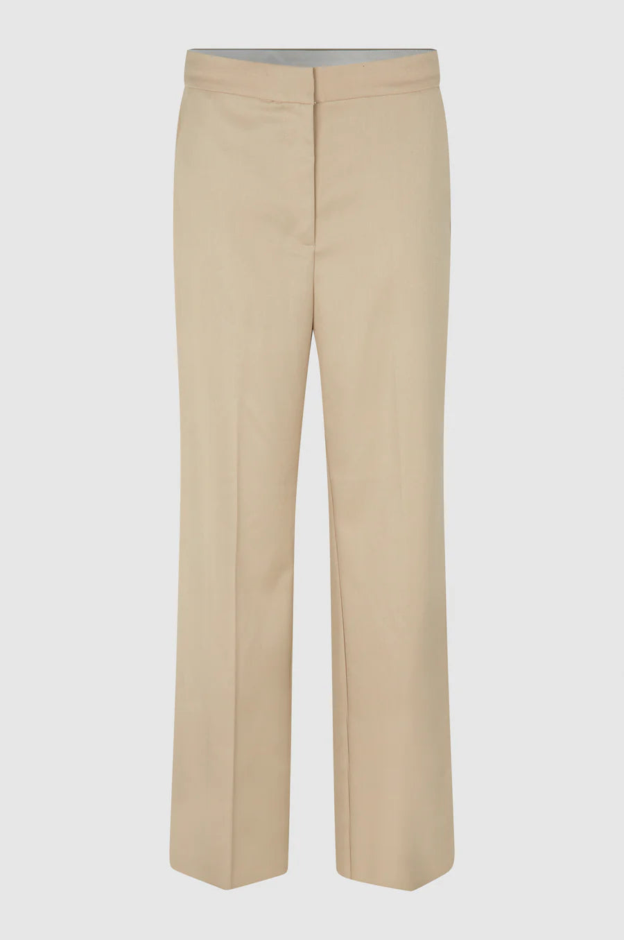 Flat front on sale wide leg trousers