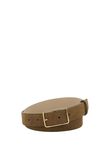 Lux Suede Belt Tan