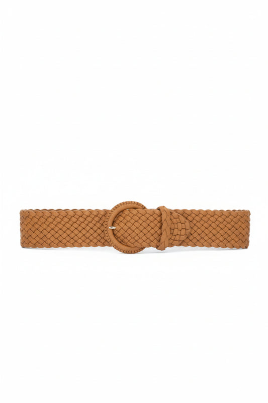 Amalfi Belt Wide Tan