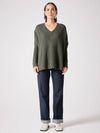 Forest green cashmere knit