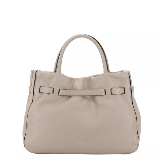 Rea view SIena Leather bag with gold toned hardwear from Abro