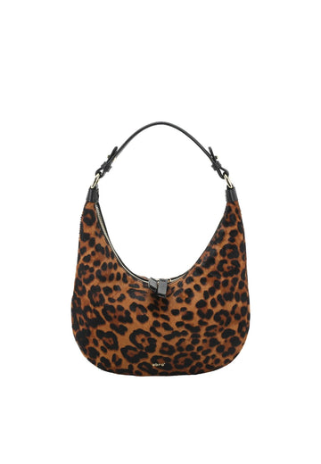 Nana Bag Mini Textured Leather Leopard