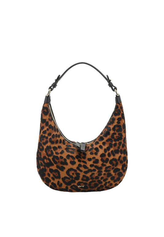 Nana Bag Mini Textured Leather Leopard