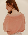 Zahara Terry Jersey Sweatshirt Blush