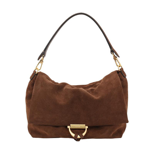 Temi Suede Bag Large Wood