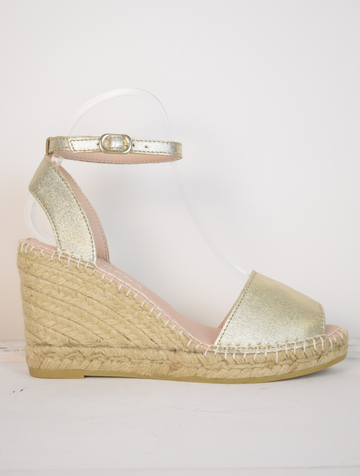 Carla Espadrille Gold