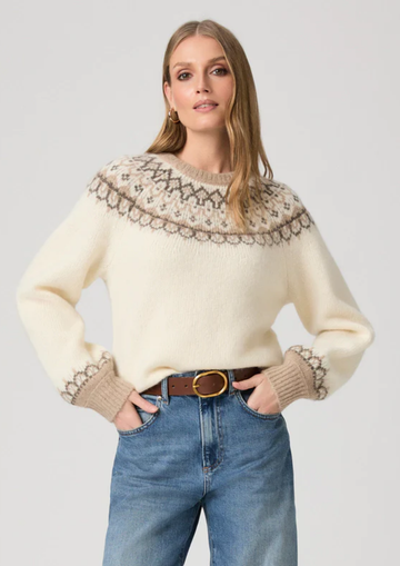 Misha Sweater Ivory Multi
