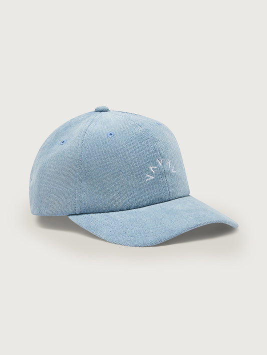 light blue baseball cal with adjustable tab  