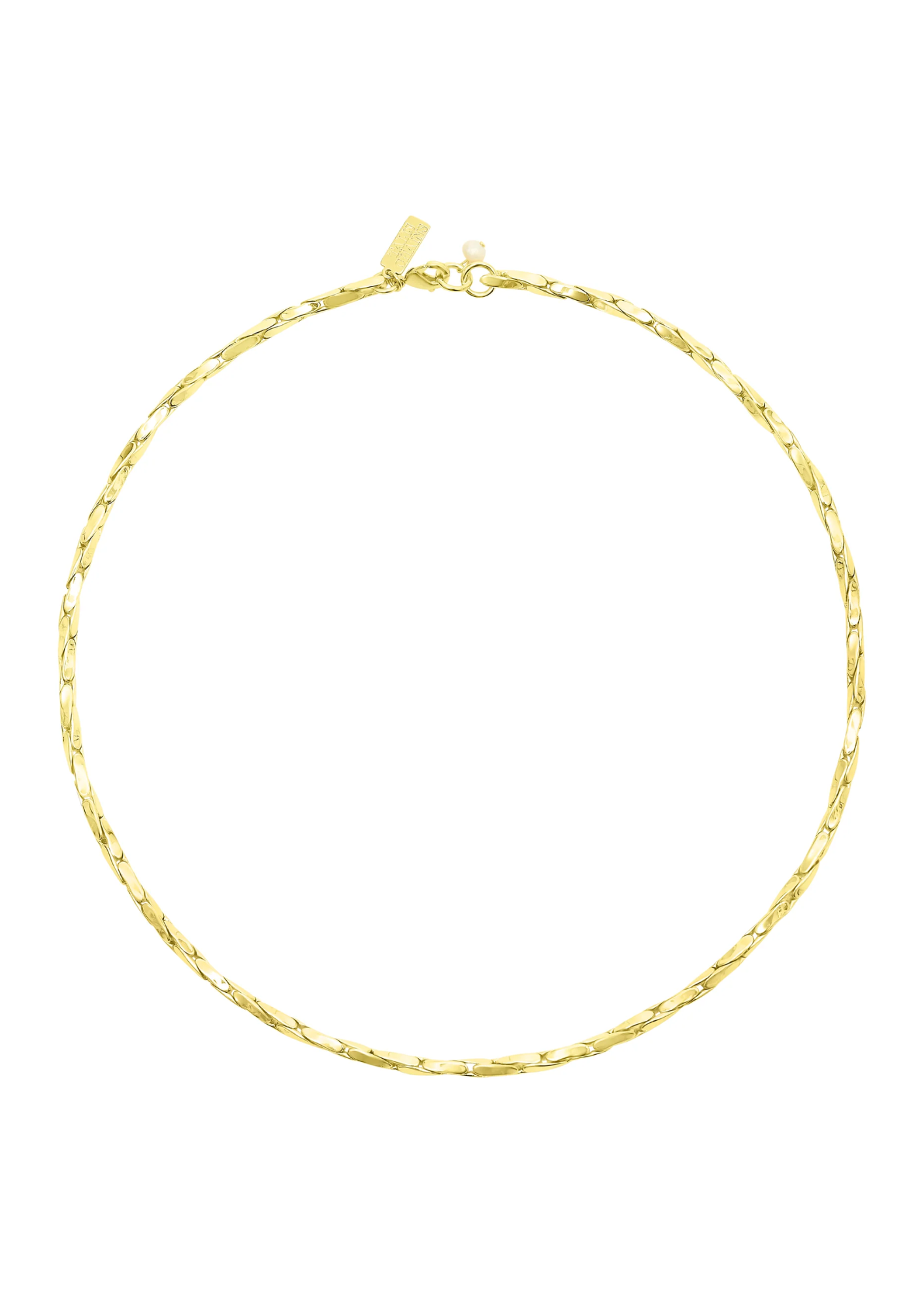 gold chain choker necklace