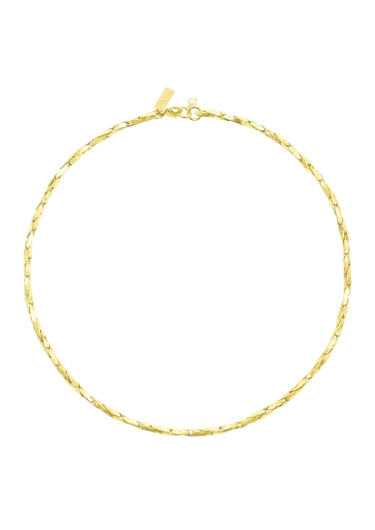gold chain choker necklace