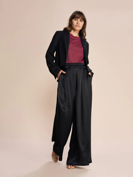 MMThea Glossi Pant Black