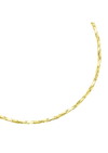 gold chain choker necklace close up