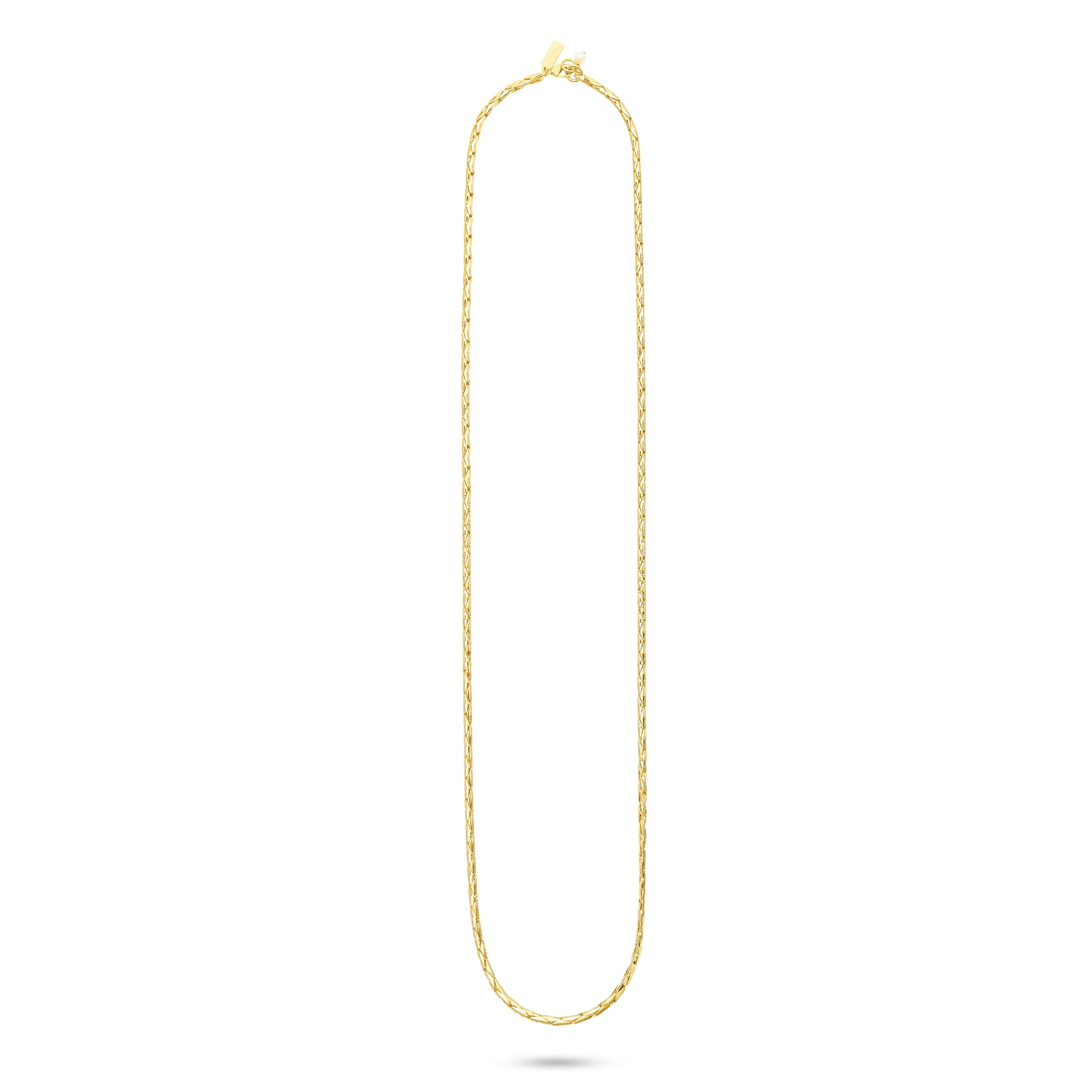 85cm long gold plated necklace from Talis Chains
