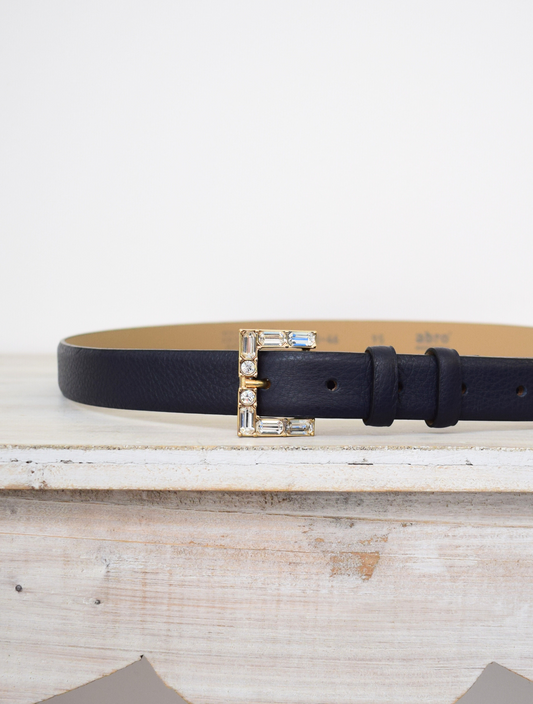 Navy belt with square buckle 