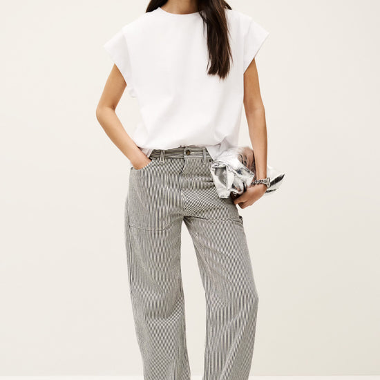 White short sleeve t shirt from ba&sh