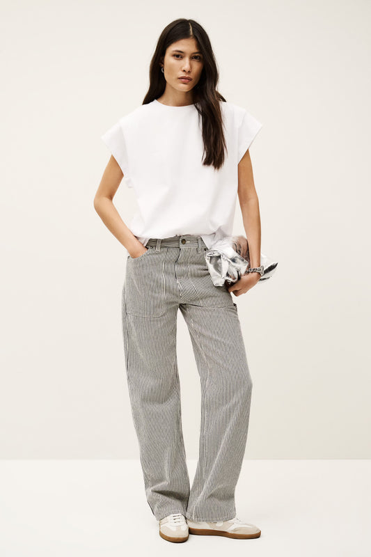 White short sleeve t shirt from ba&sh