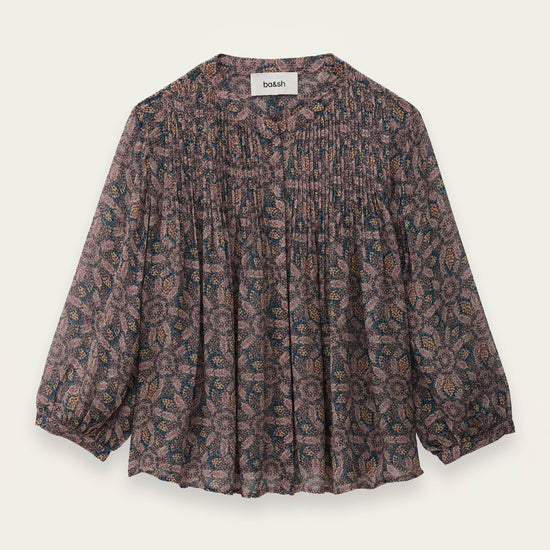 Floral patterned blouse on a white background from bash