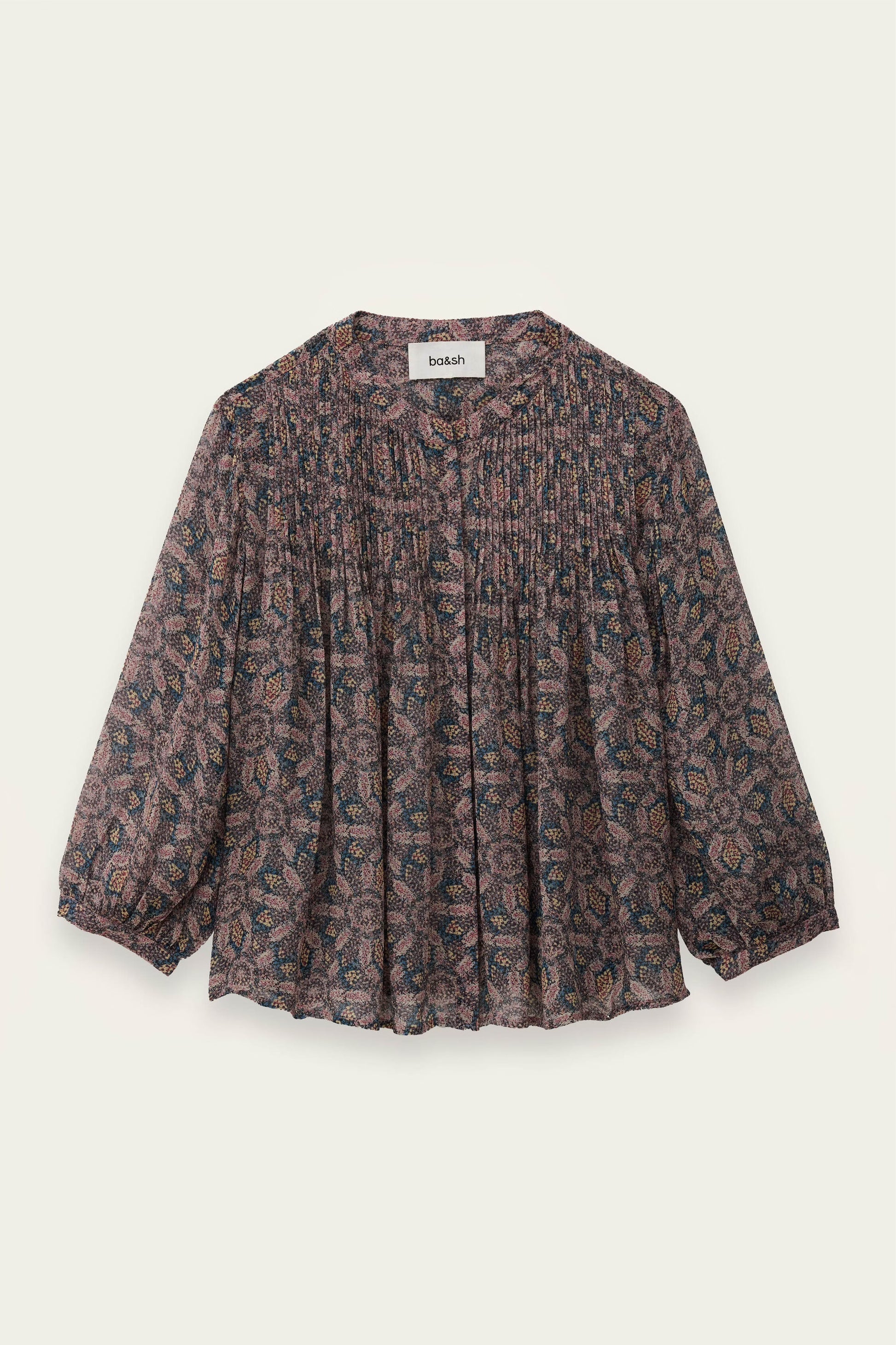 Floral patterned blouse on a white background from bash