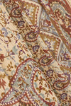 close up of paisley print