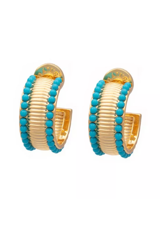 Manhattan Earrings Turquoise