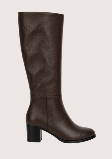 knee high brown boots 