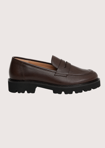 Chunky Loafer Brown Leather