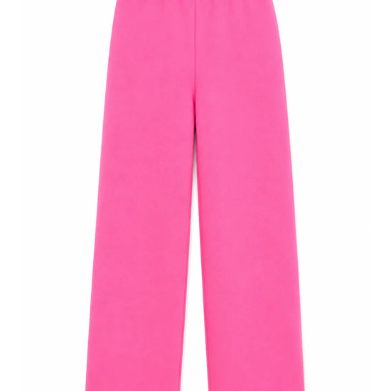 Pink Joggers on white bakground