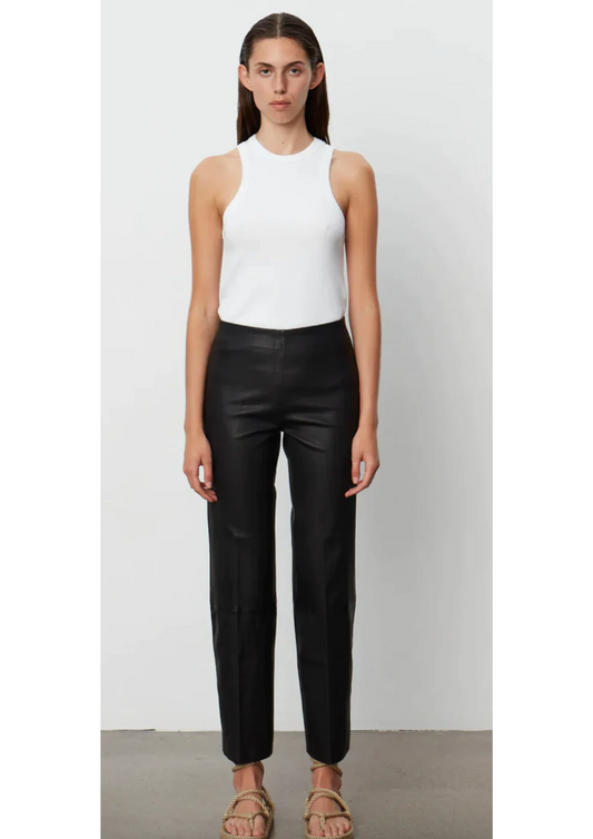 Maddison Lamb Stretch Leather Trousers