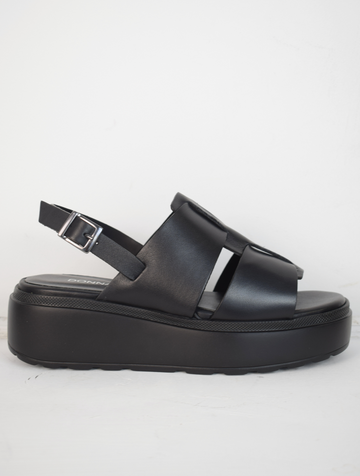 Phuket Platform Sandal Black