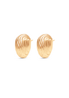 Vintage Stud Earrings- Gold