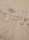 mens straight leg light khaki/sand coloured jeans from paige  close up