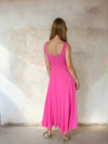 Hot pink fit and flare dress from Sirens