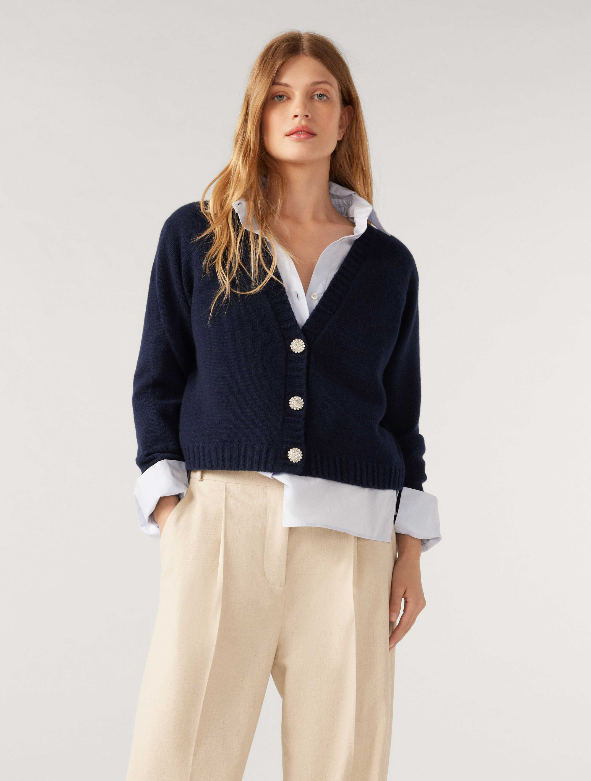 Short button sale up cardigan