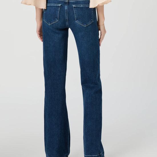 Rear view of blue jeans 