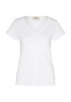 MMArden Organic V-SS Tee White