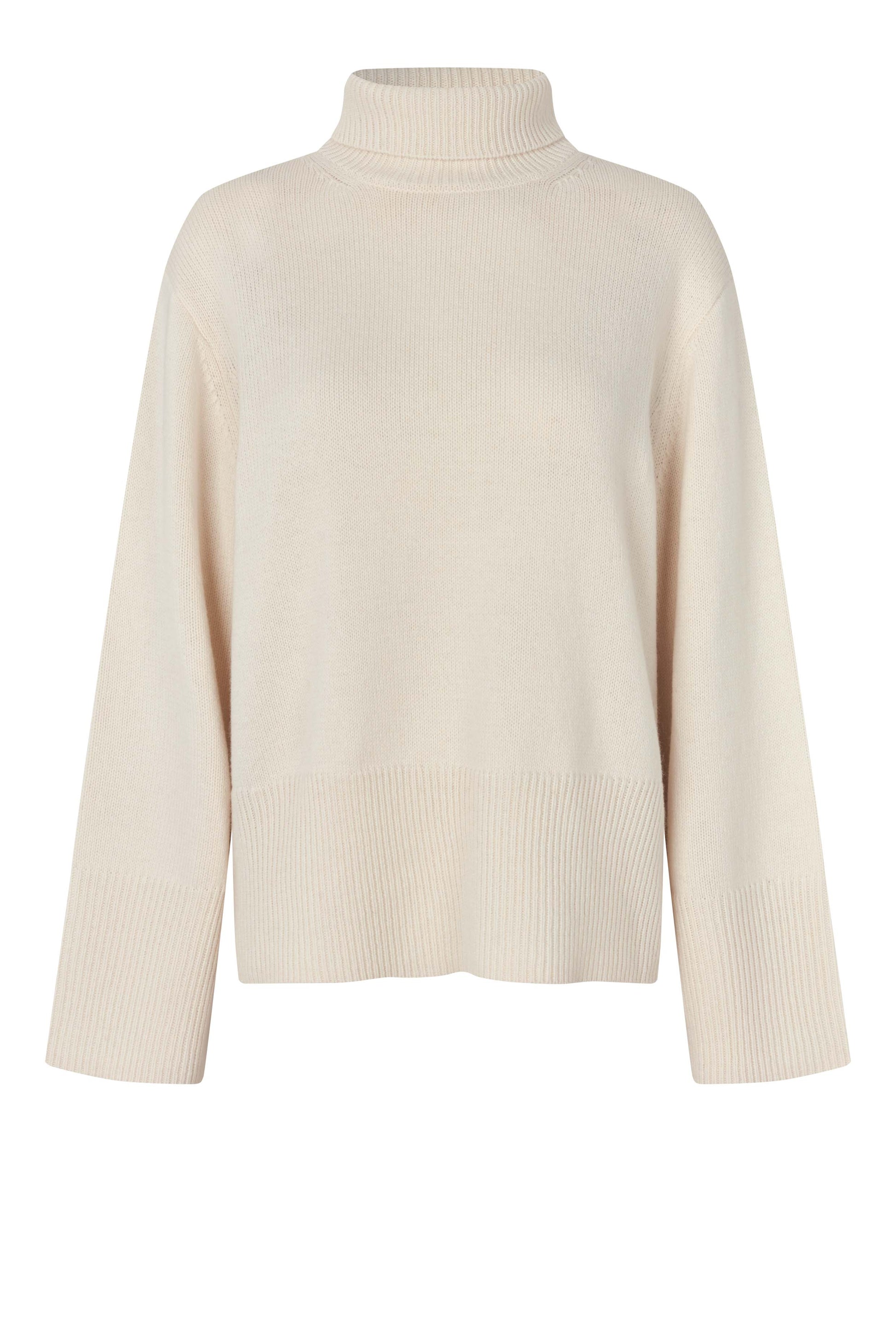 Beige sweater on a white background from Second Female