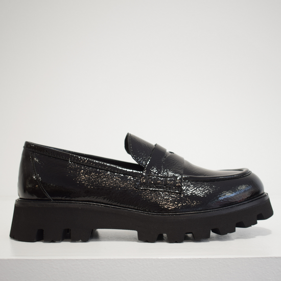 Black loafer