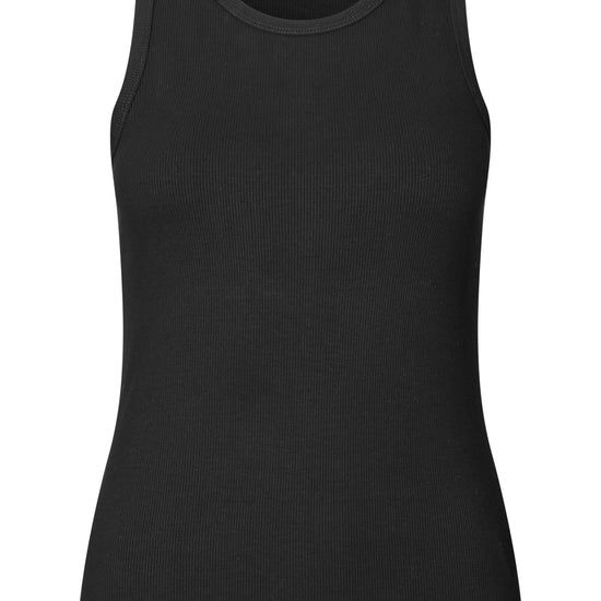 Black vest top from second female