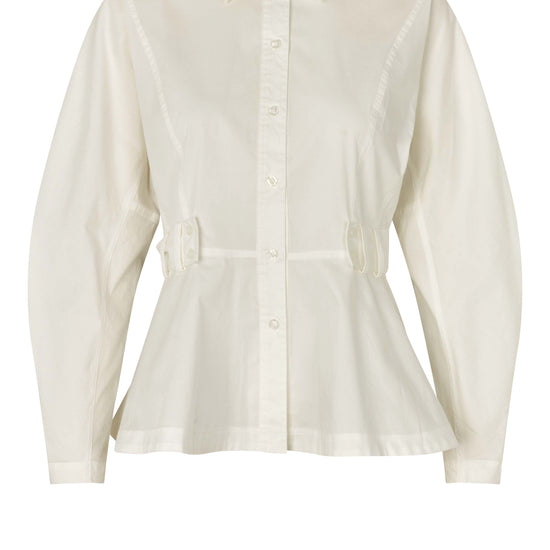 Cream shirt with waist detail from Second Female