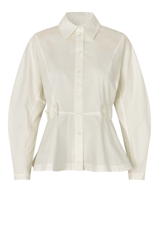 Cream shirt with waist detail from Second Female