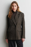 Emi Fitted Blazer Demitasse