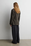 Emi Fitted Blazer Demitasse