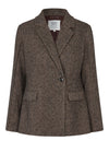 Emi Fitted Blazer Demitasse