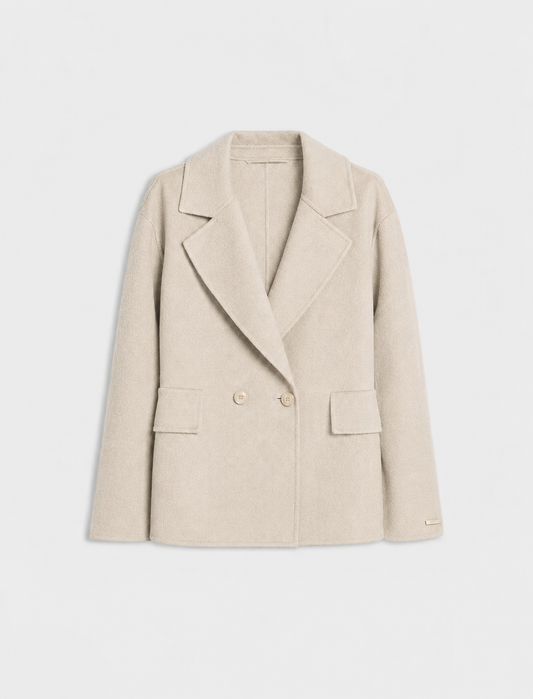 Soldino Coat Wool White