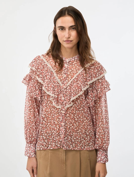 Mitico Shirt Pink Hearts