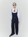 Food Jacket Navy Pinstripe