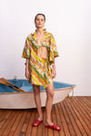 colourful elbow length shirt from alemais