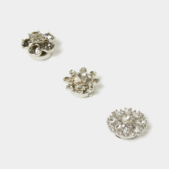 3 rhinestone button covers from iblues 