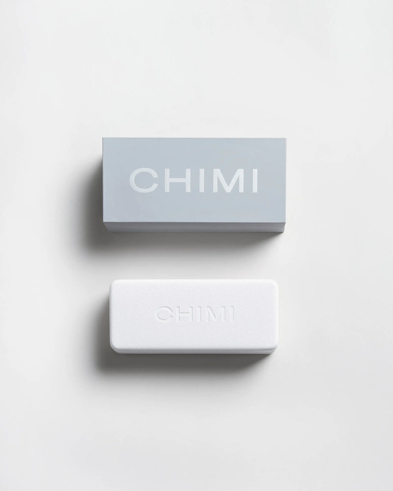 Chimi sunglasses packaging