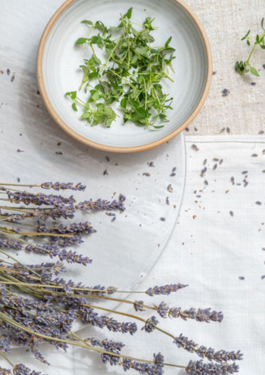 Lavender and Thyme ingredients used in Clothes Doctor Knitwear Mist 